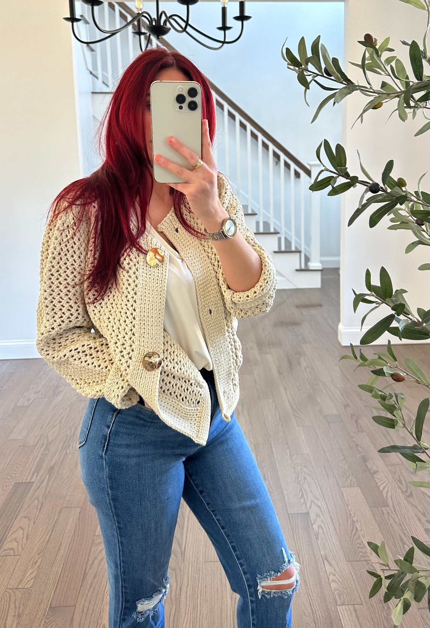 Chunky knit Cardigan