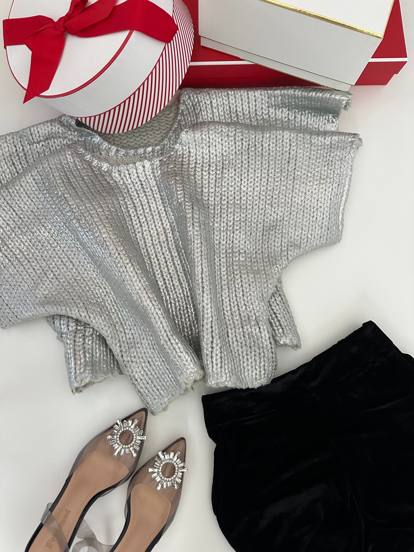 Metallic Sweater