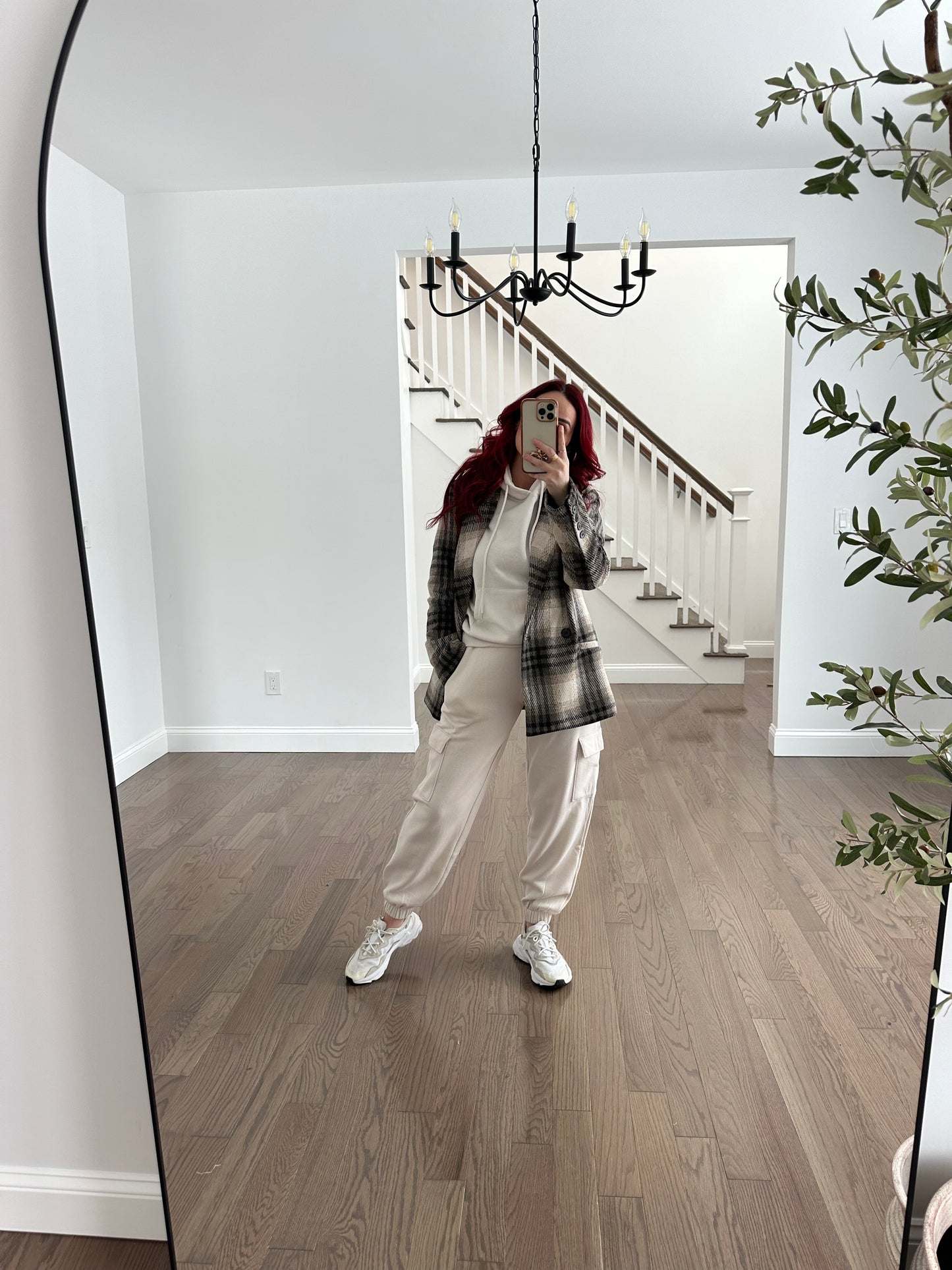 Cream sweat PANTS ONLY