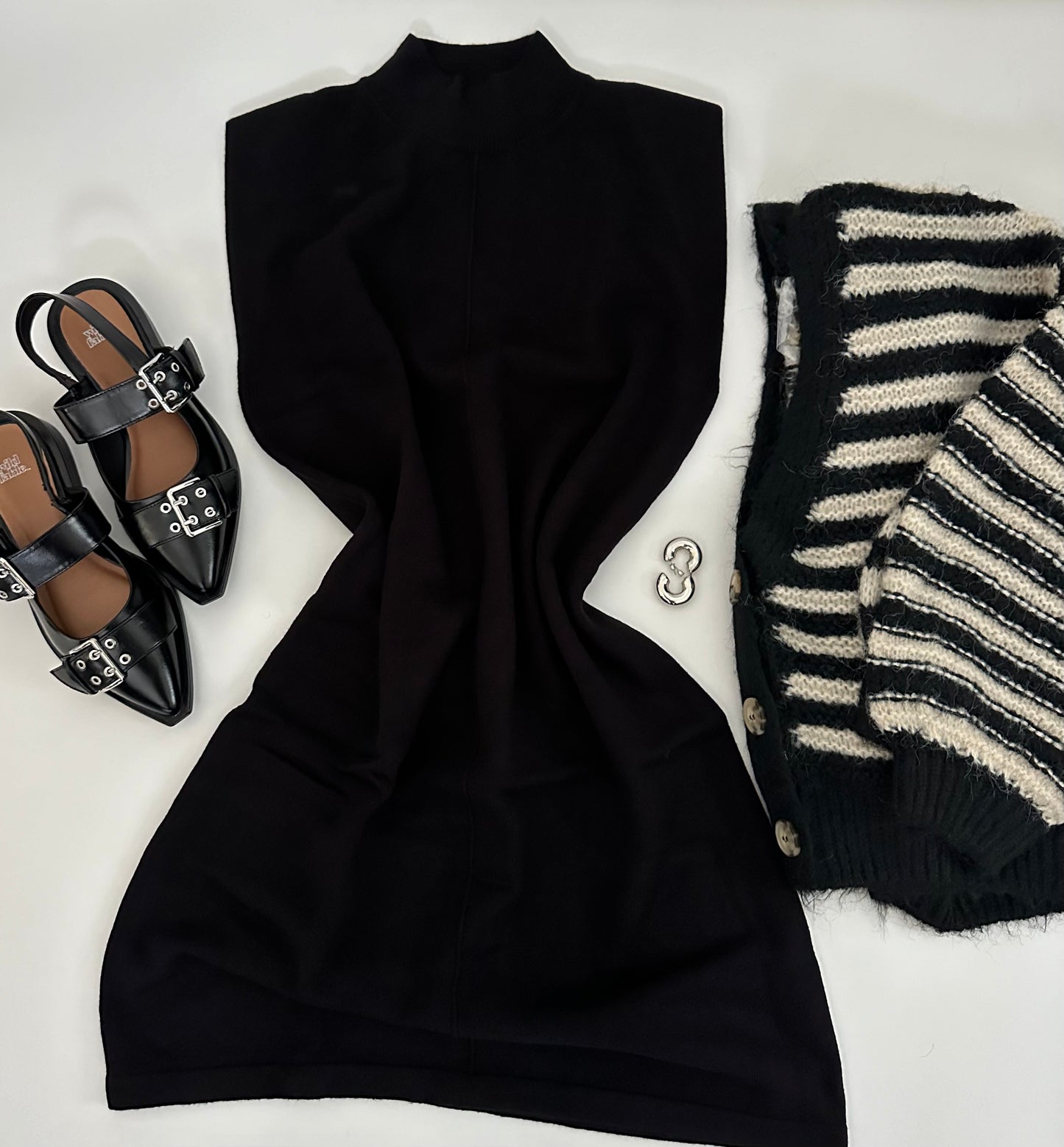 Knit Little Black Dress