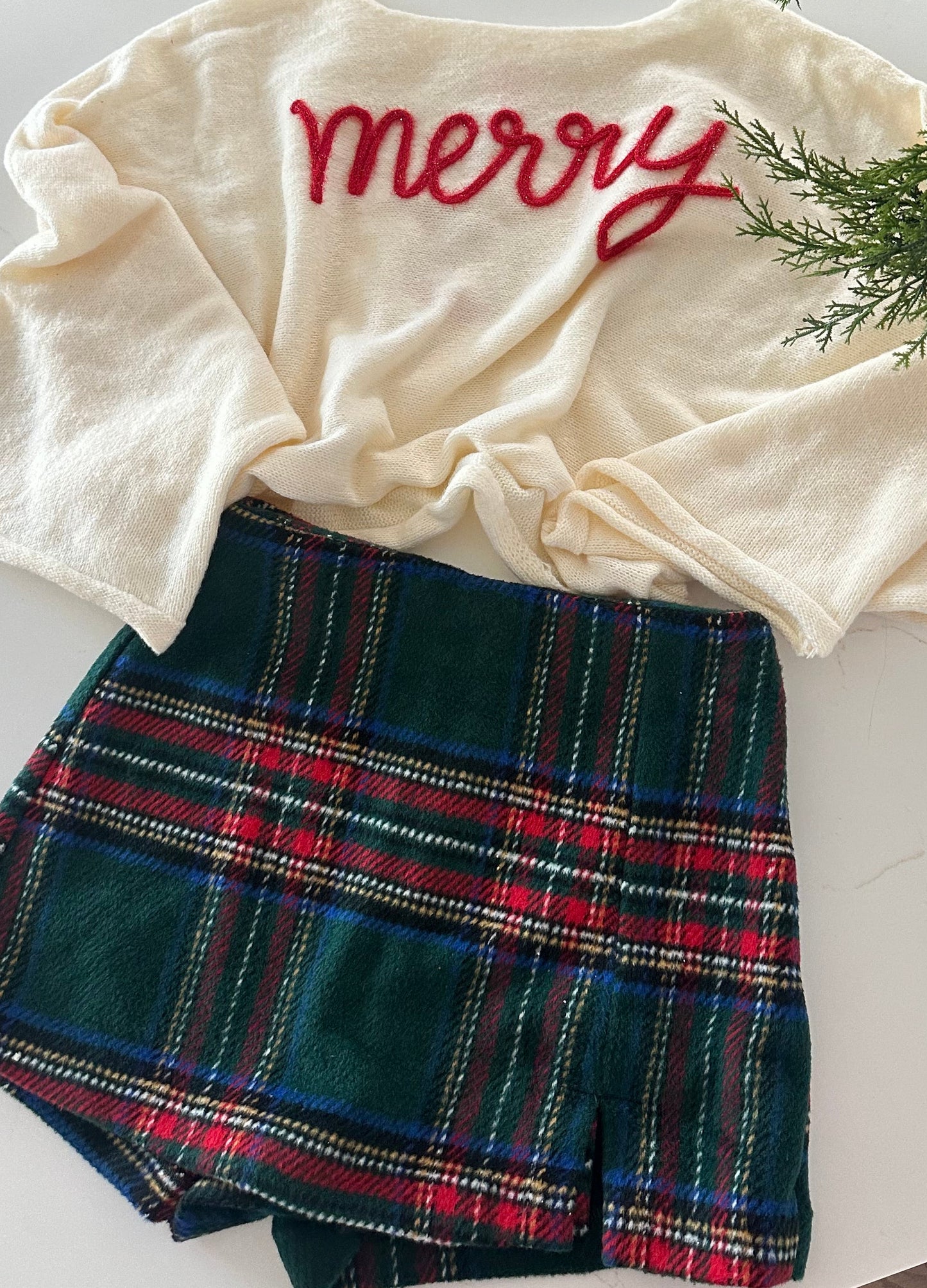 Boat neck Merry Sweater