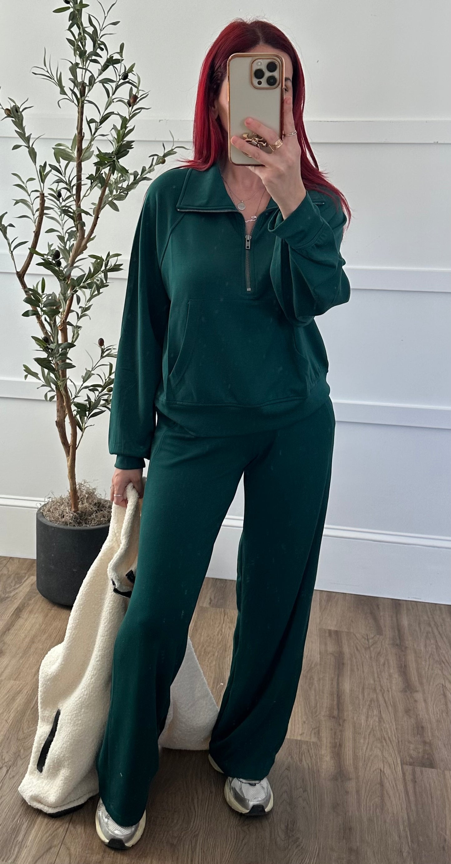 Forest Green Sweat Set
