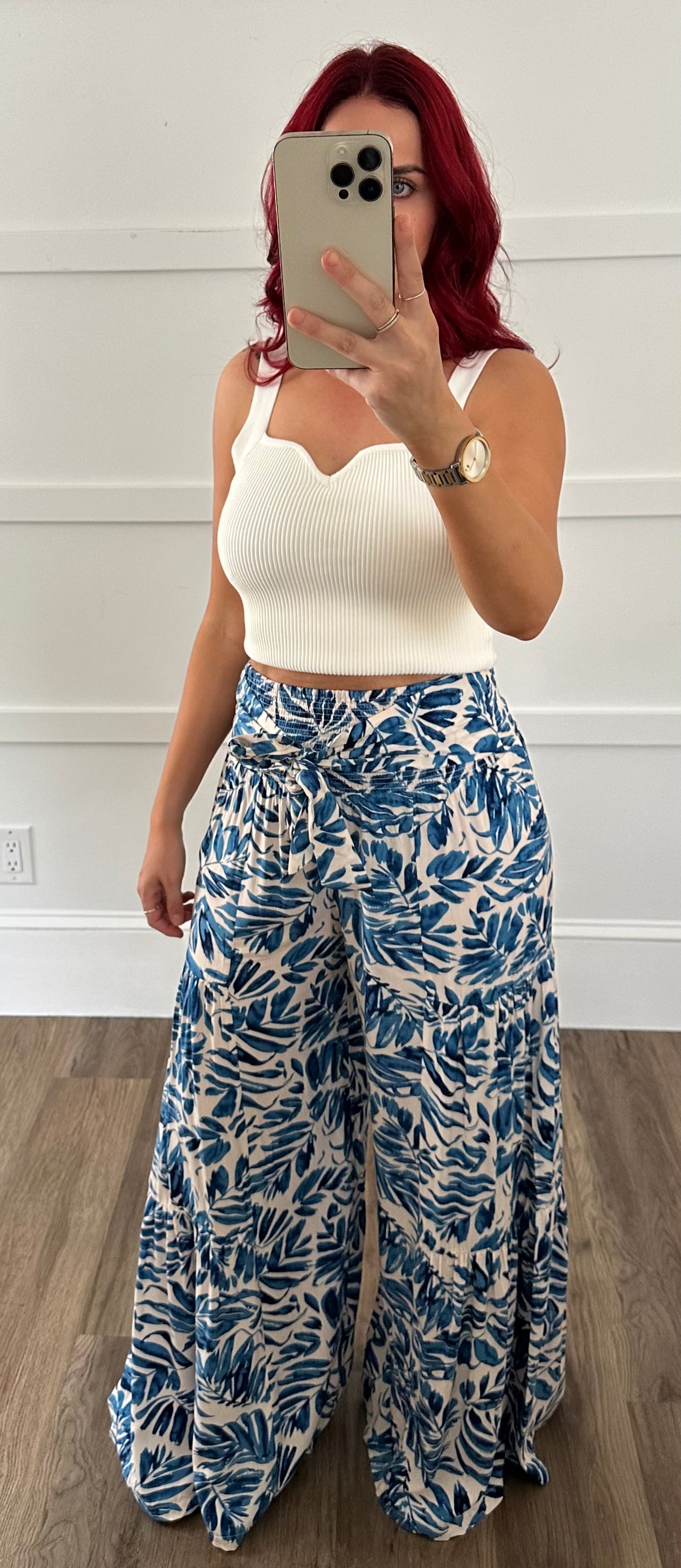 Floral Palazzo Pants
