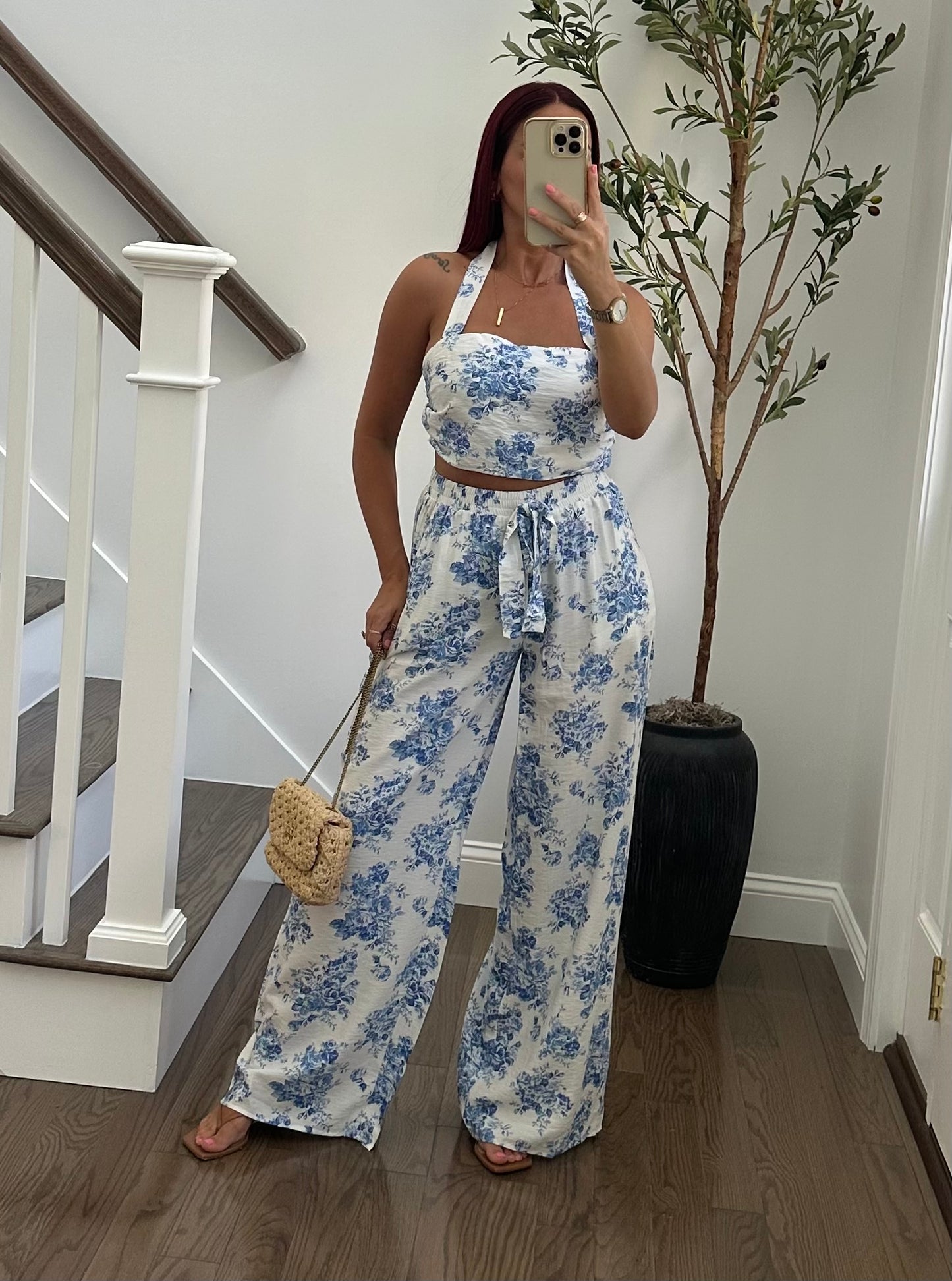 Floral Pant Set