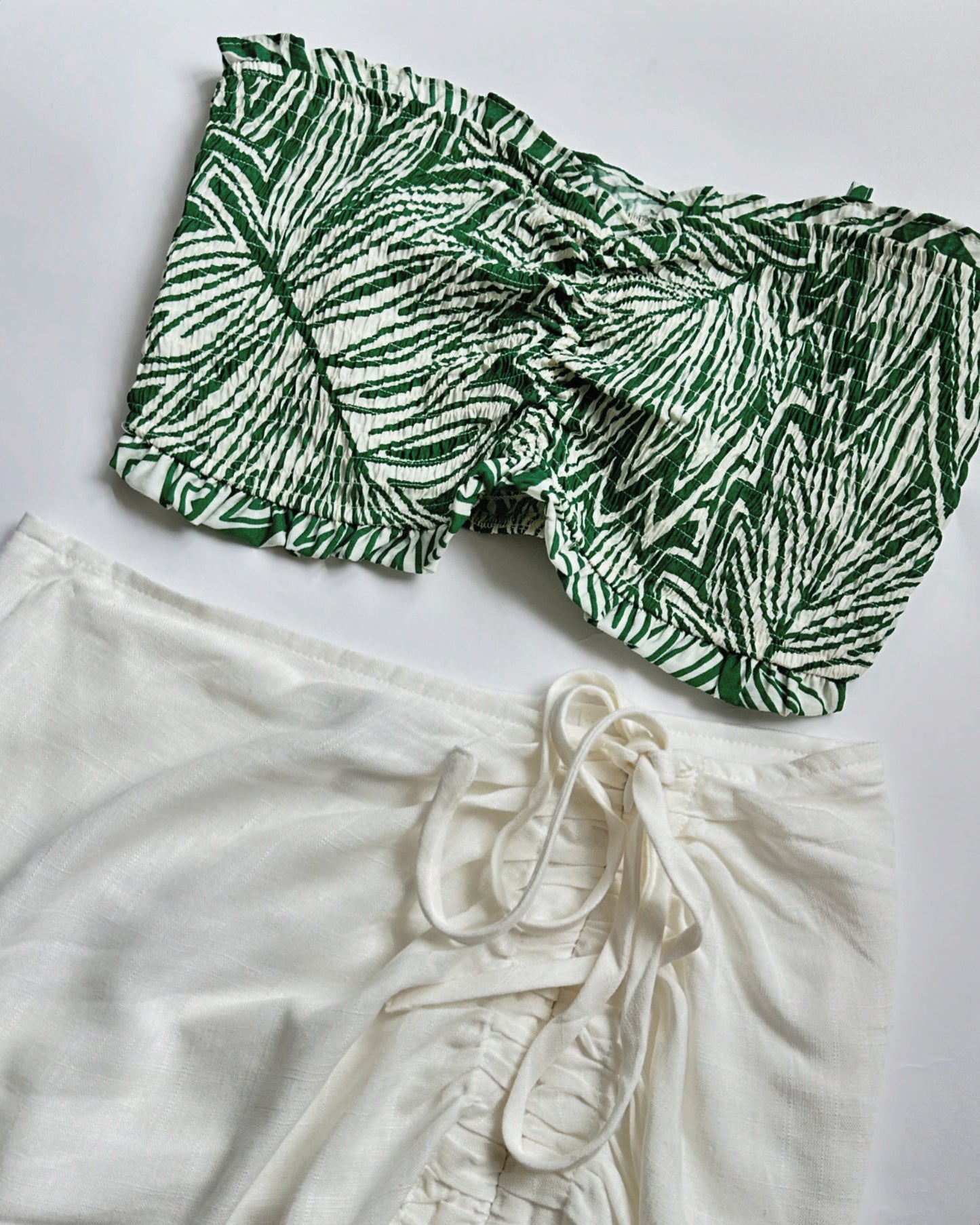 Smocked Leaf Top