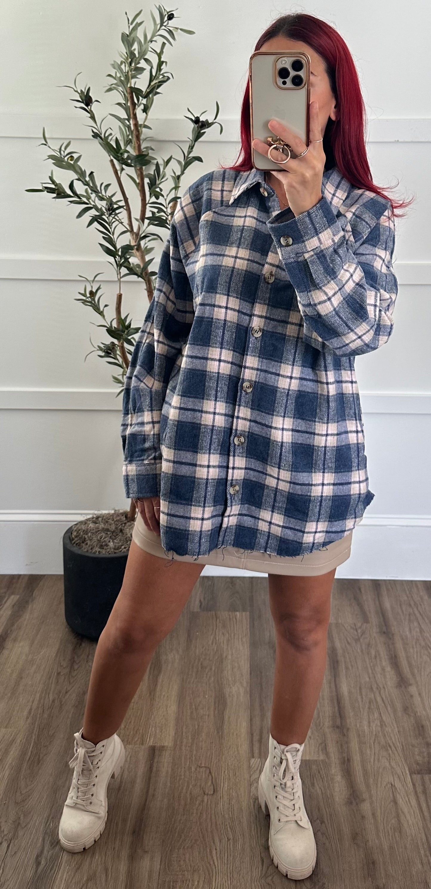 Plaid Shacket
