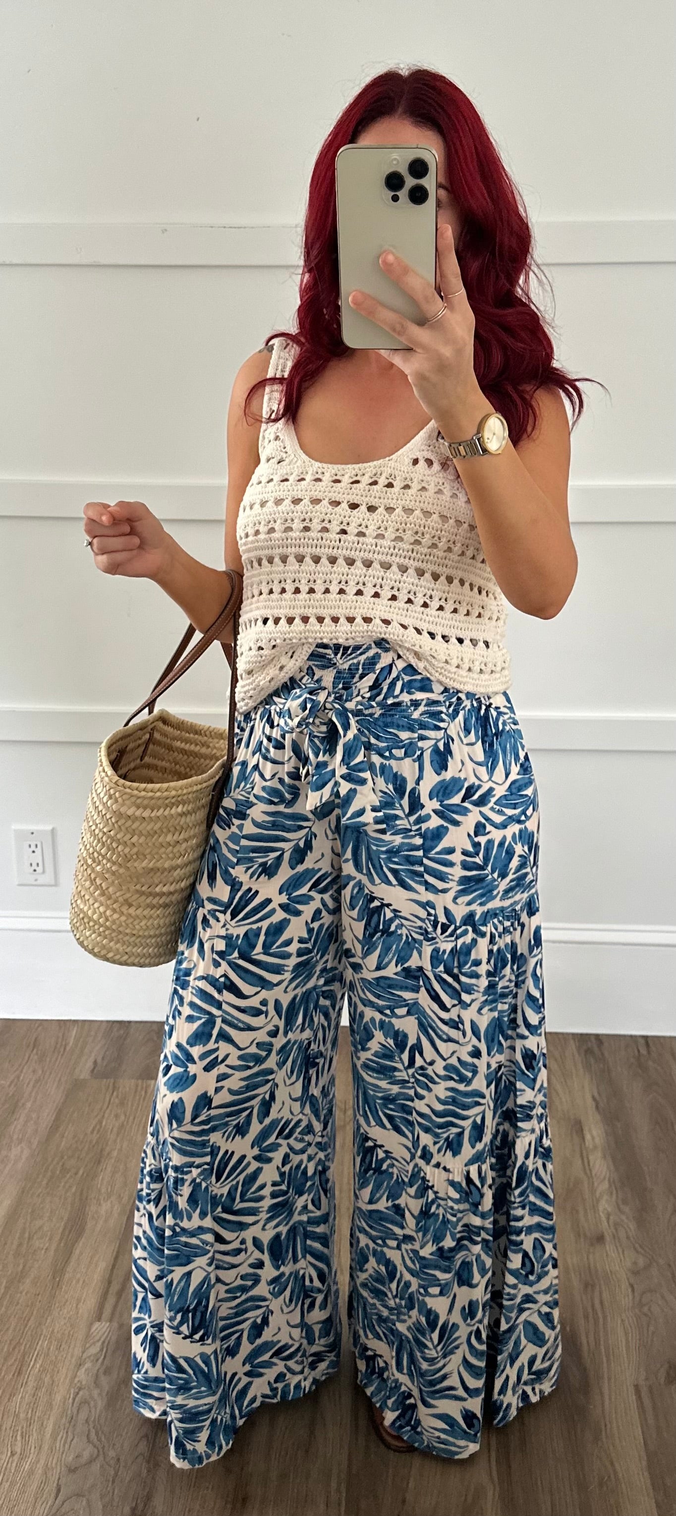 Floral Palazzo Pants