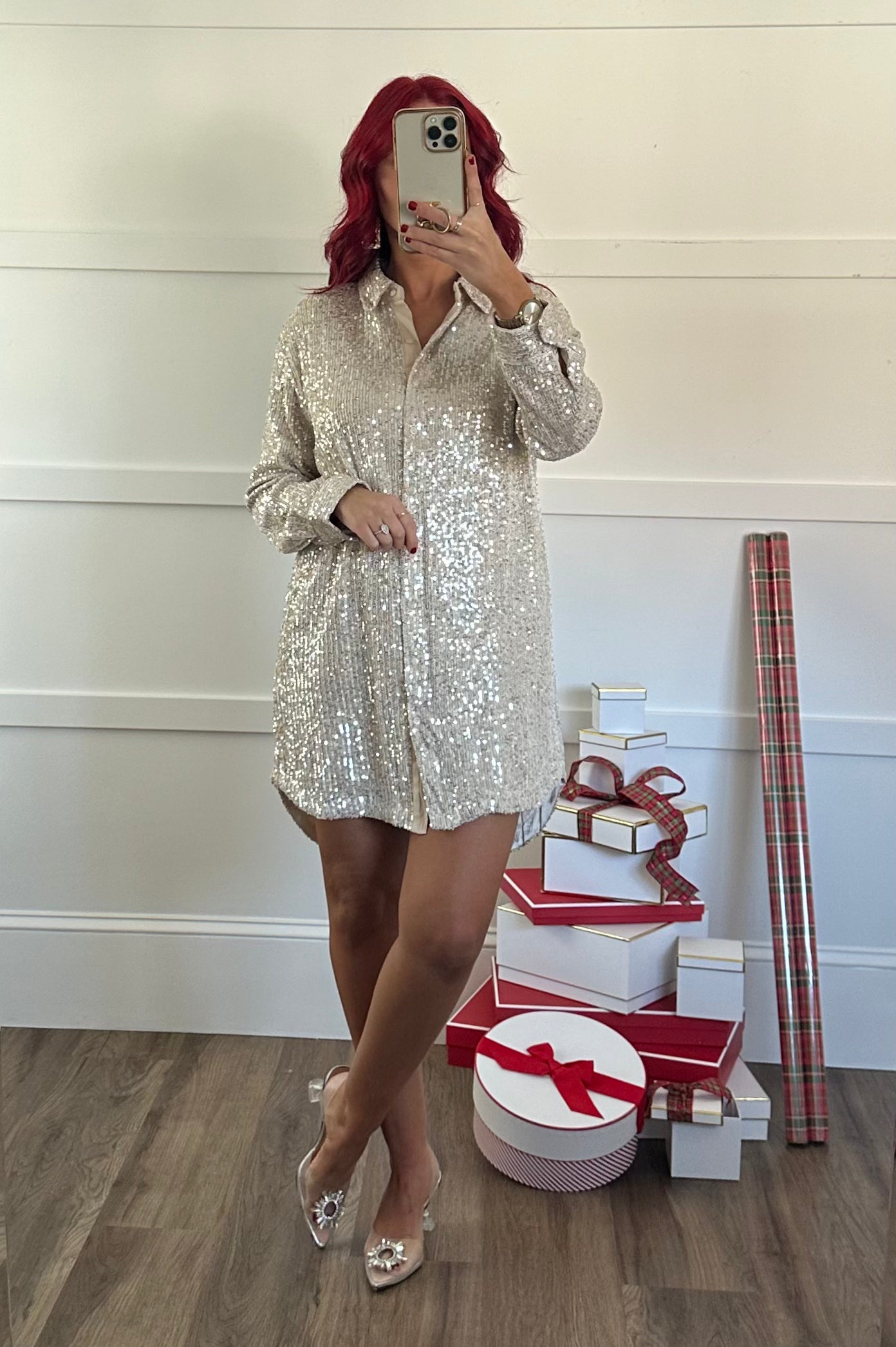 Natalie Button-down Dress