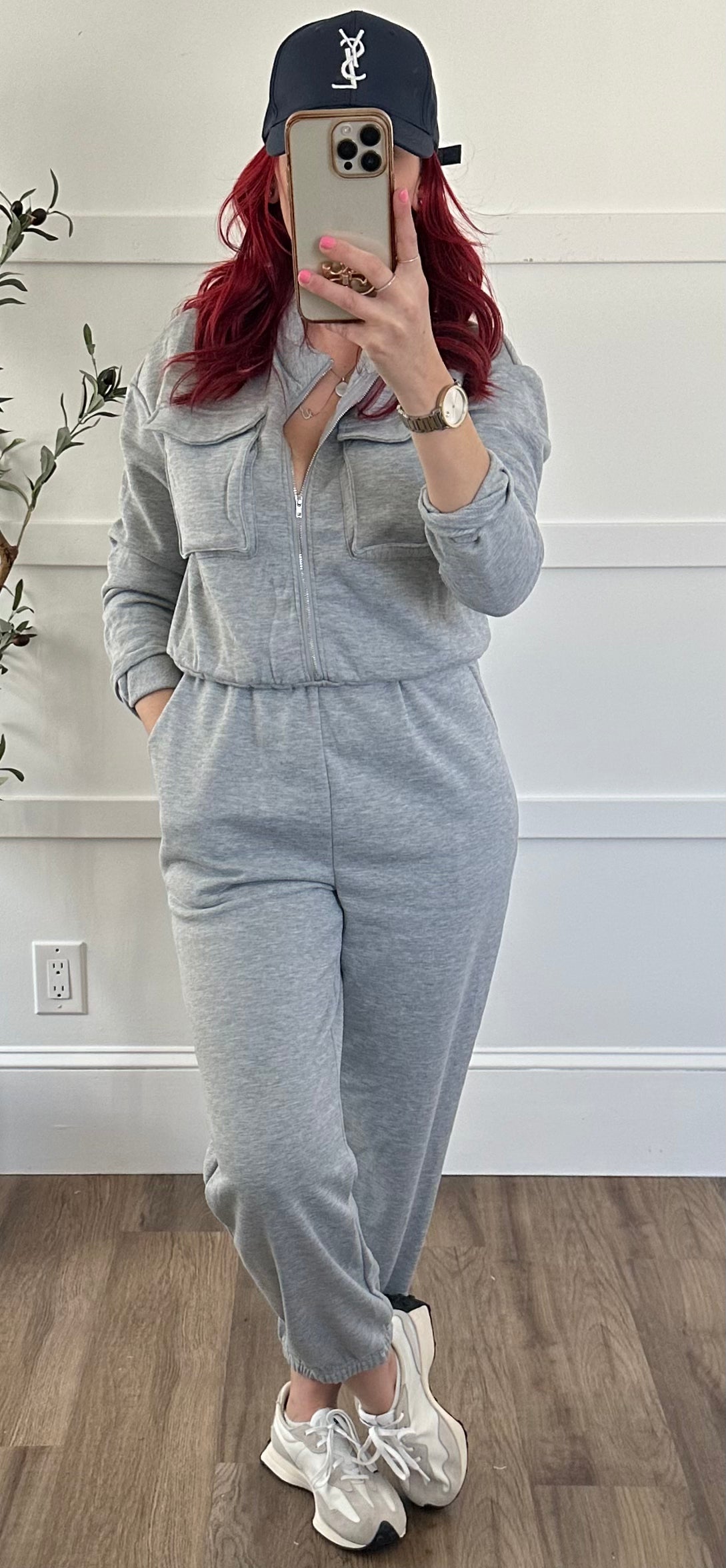 Evelyn French Terry Jumpsuit