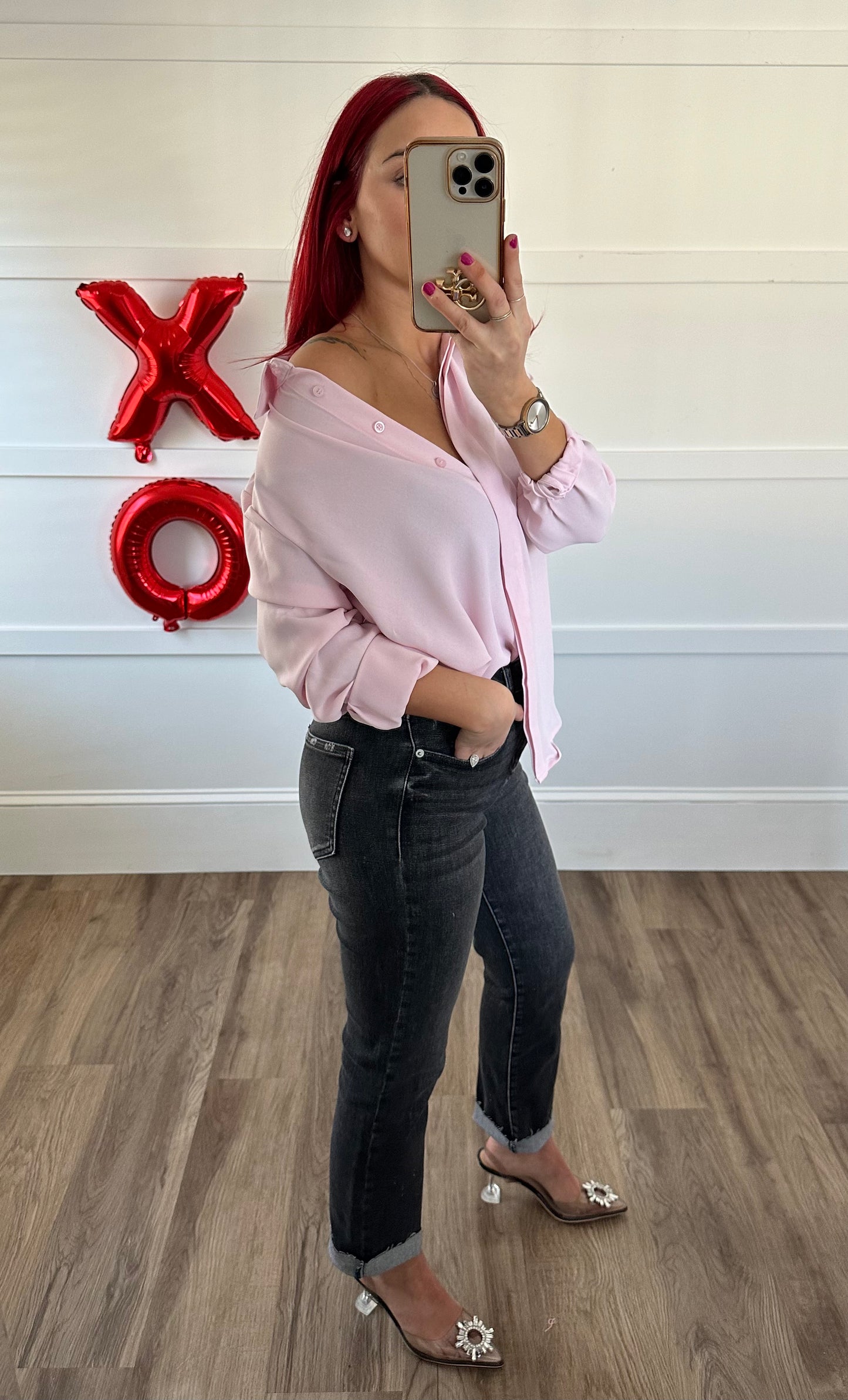 Long Sleeve Basic Button Down