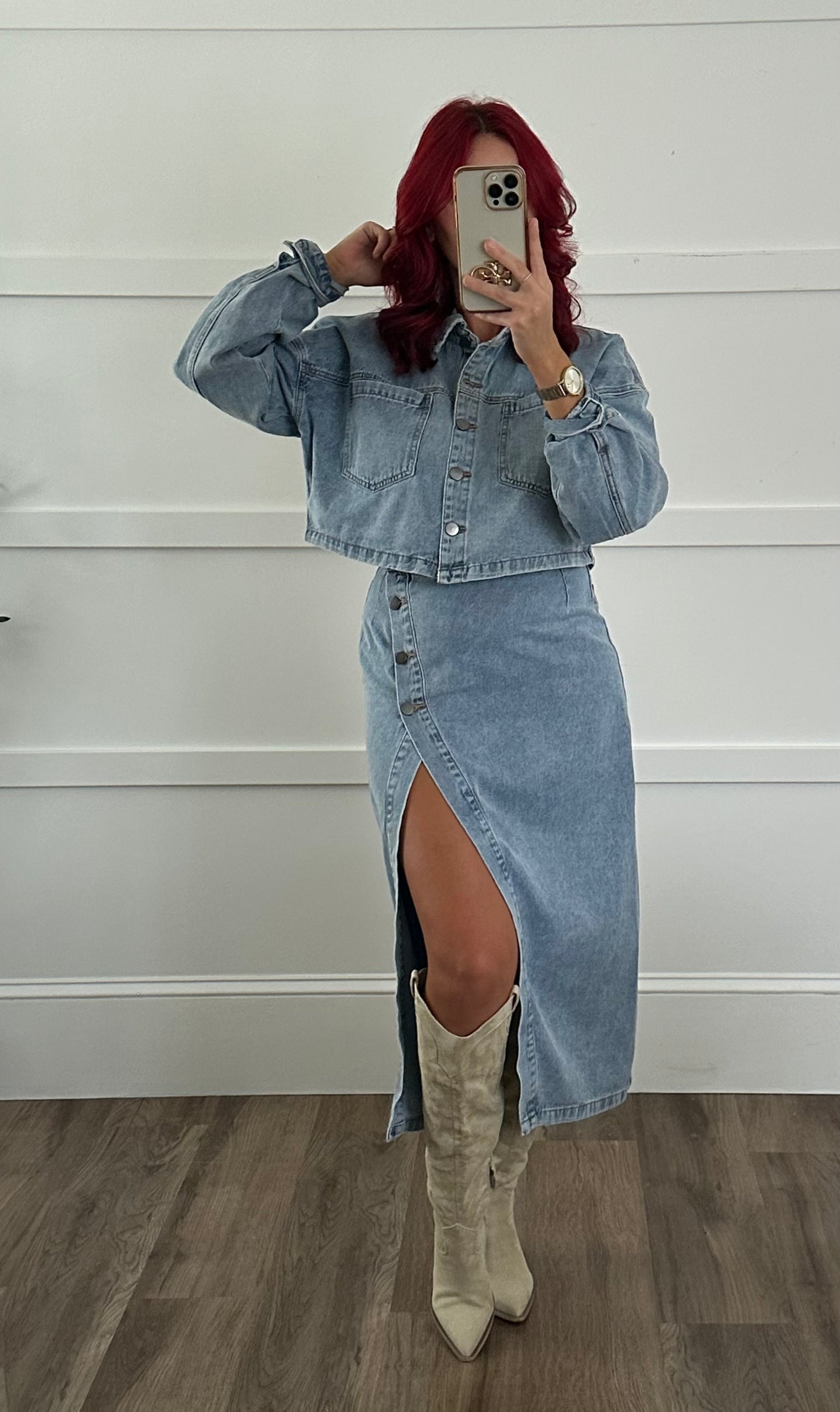 Bianca denim set