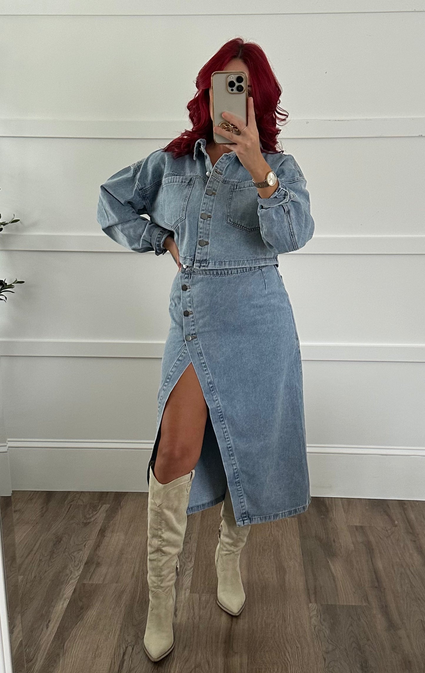 Bianca denim set