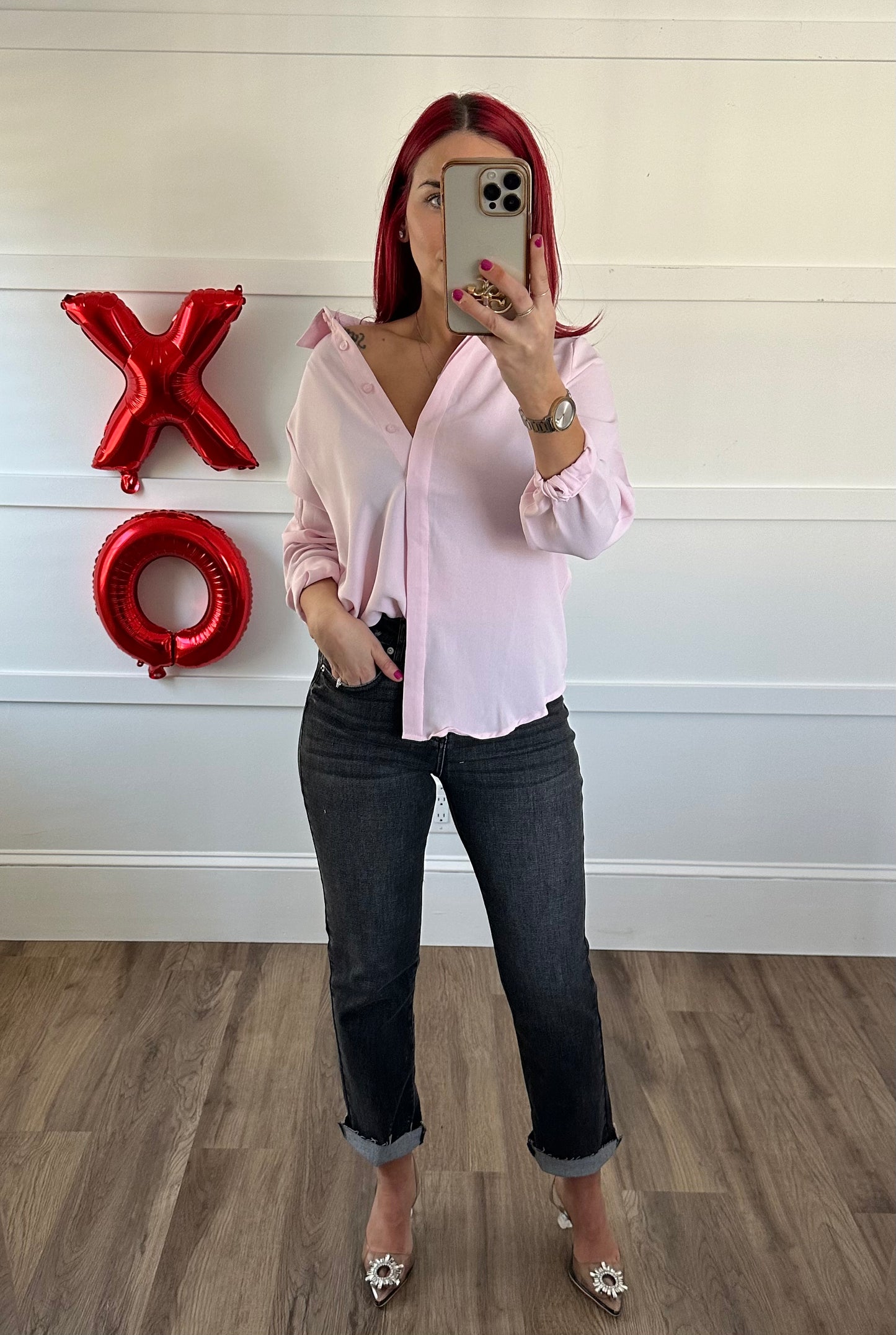 Long Sleeve Basic Button Down