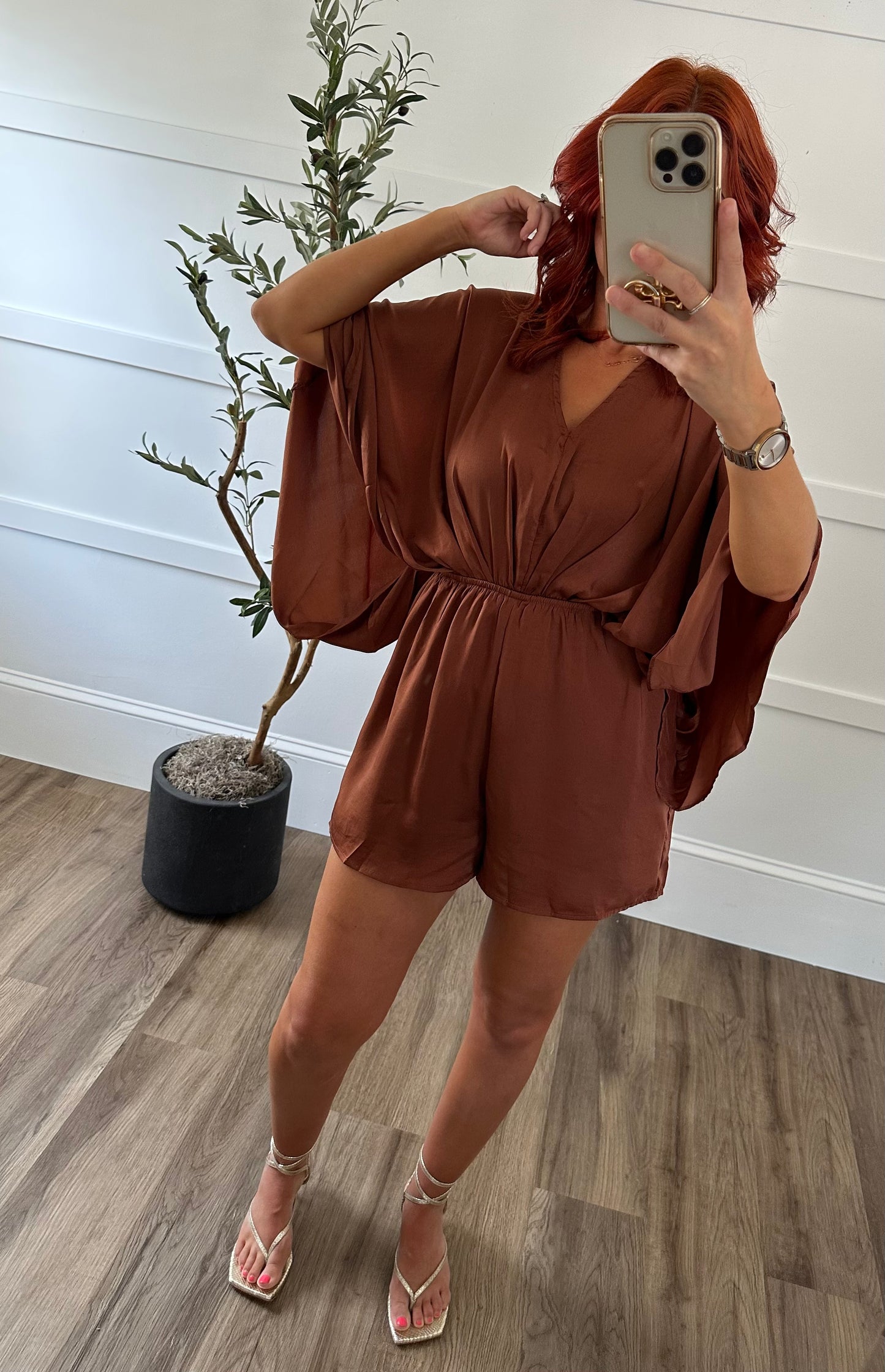 Erin Kimono Sleeve Romper