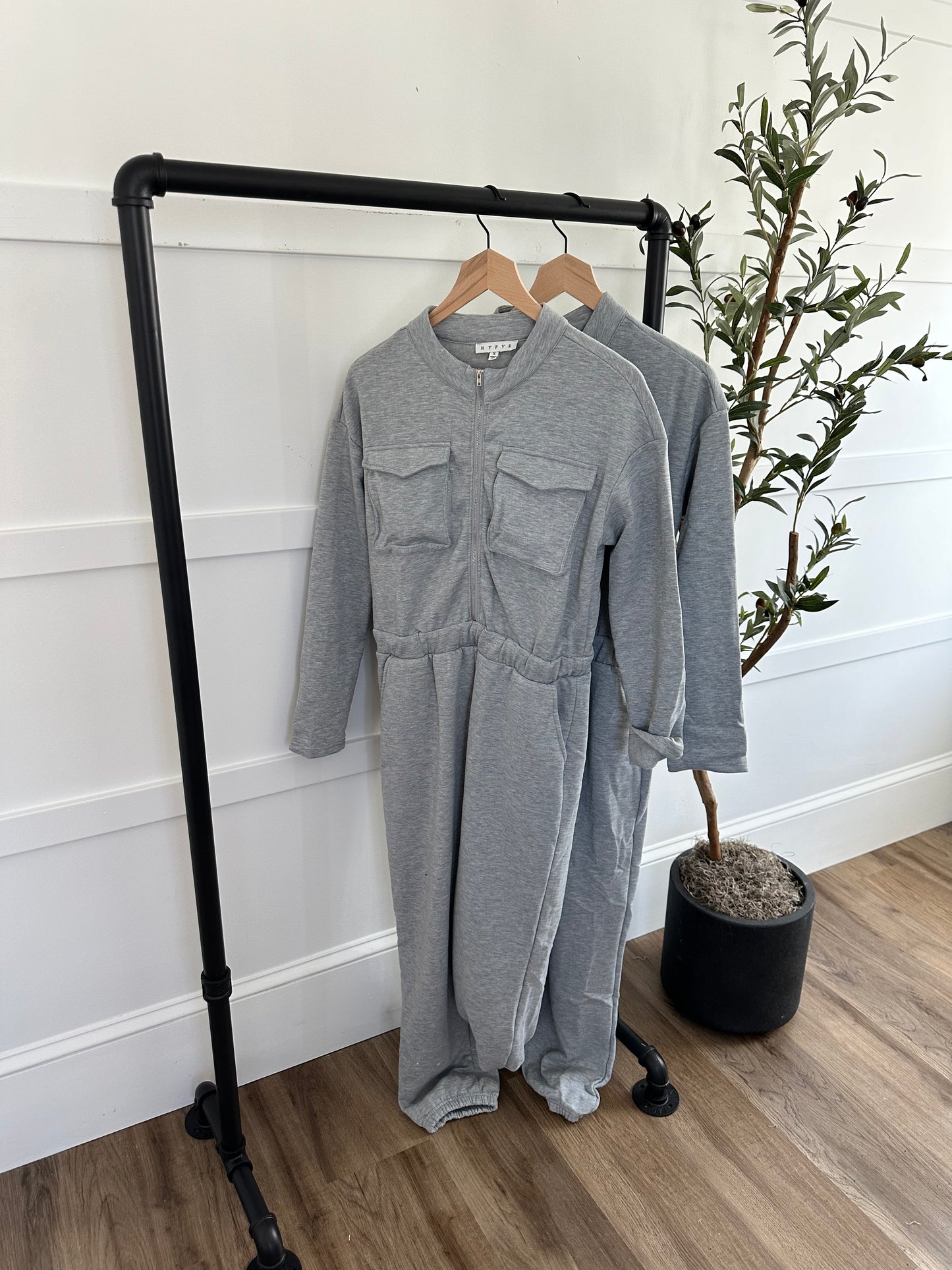 Evelyn French Terry Jumpsuit