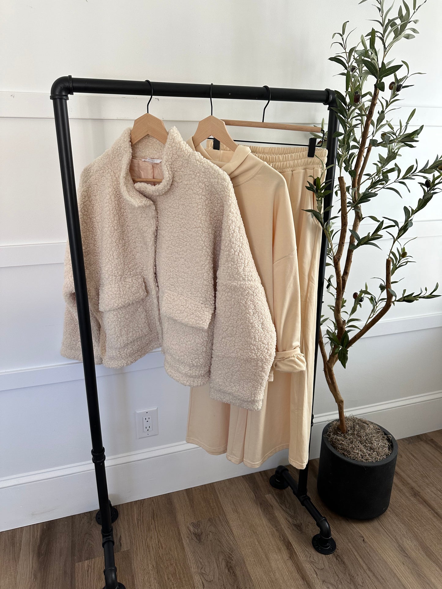 Oversized Sherpa Jacket
