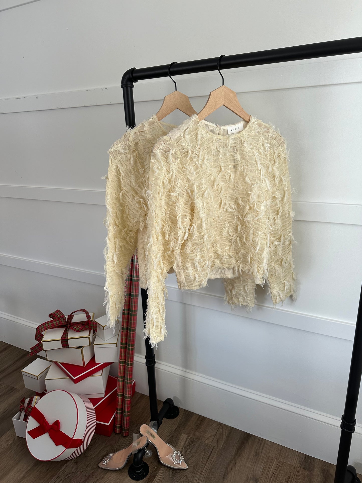 Leslie Textured top