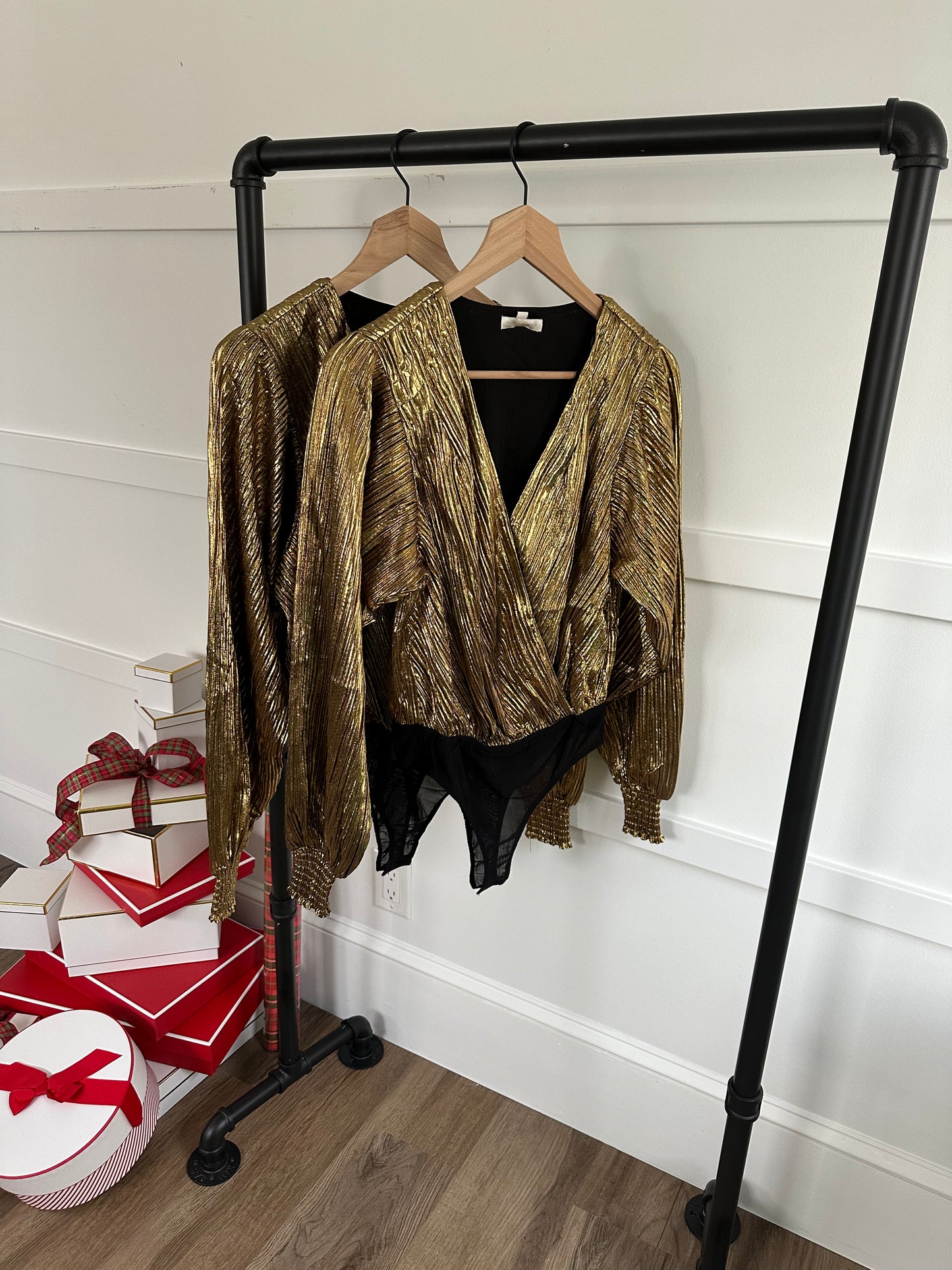 Gold Foil Bodysuit