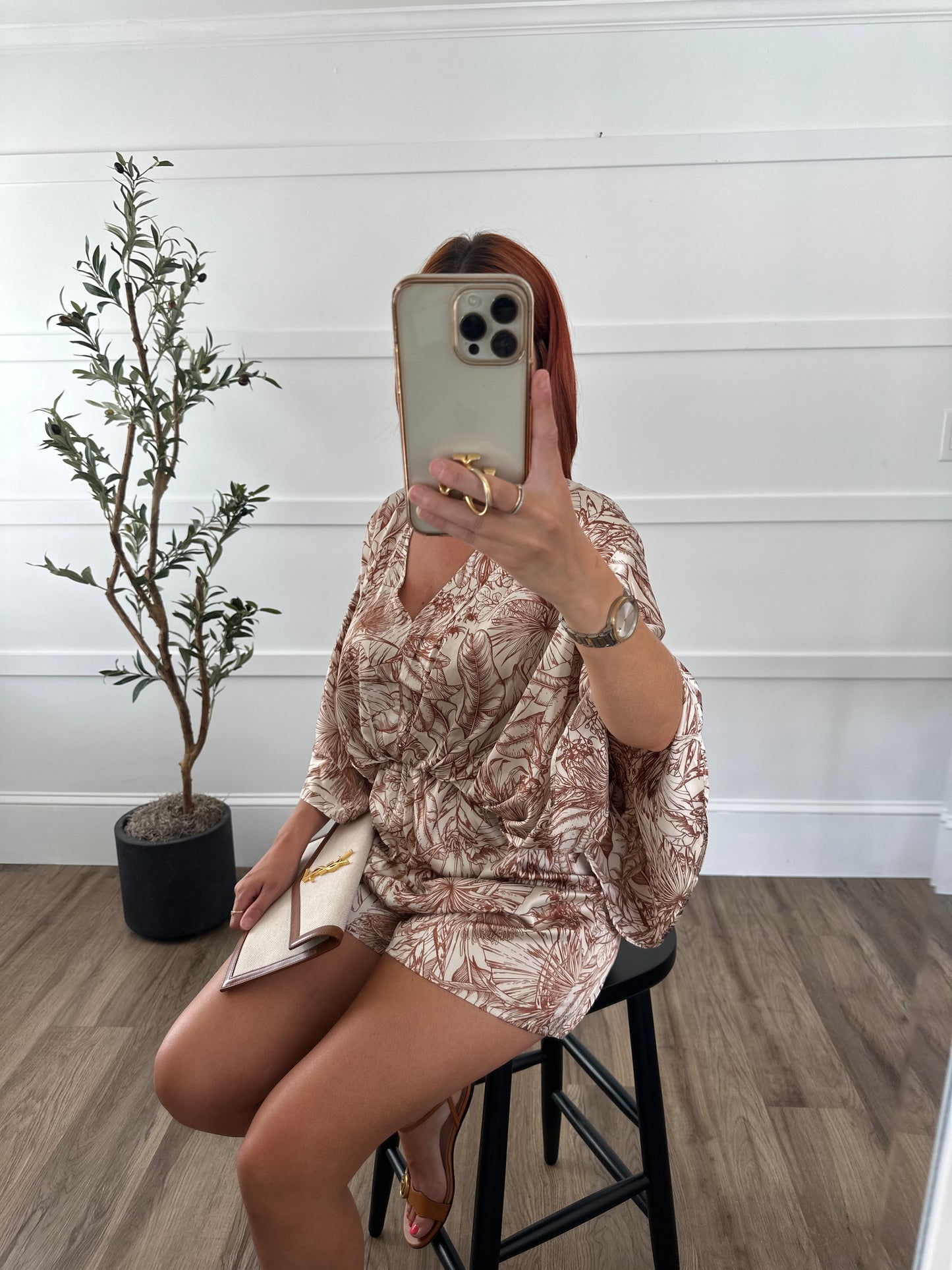 Talisha Satin Romper