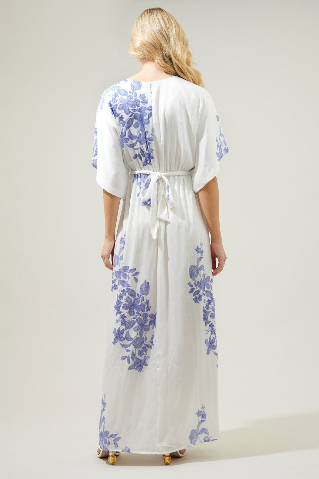 kelly kimono Maxi Dress
