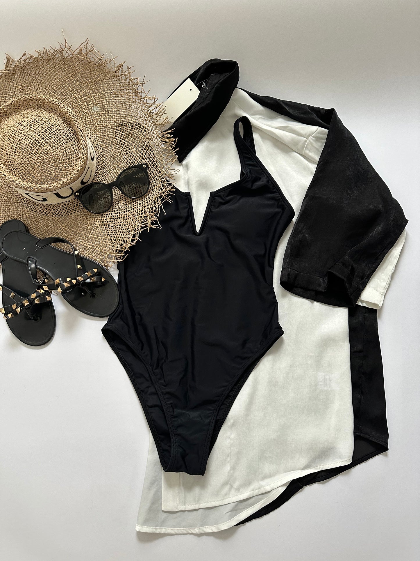 Beach button down cover up