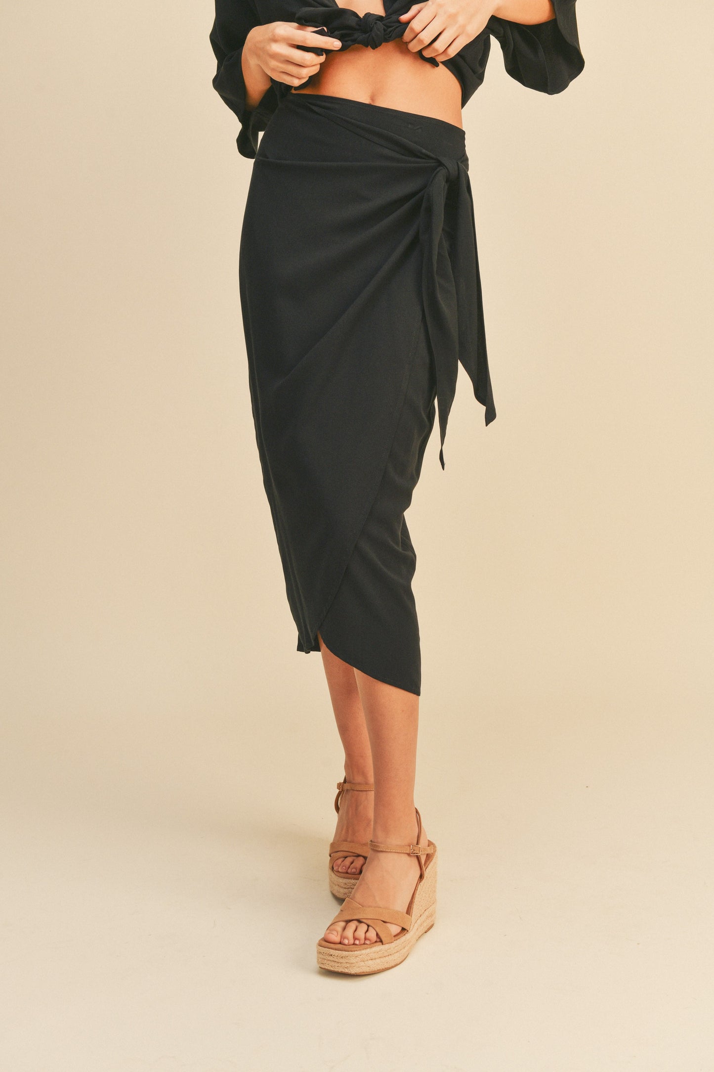 Kary Wrap Skirt