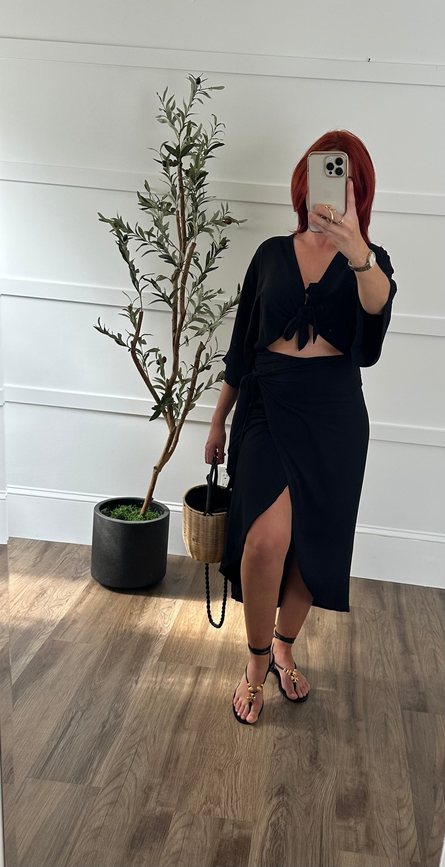 Kary Wrap Skirt