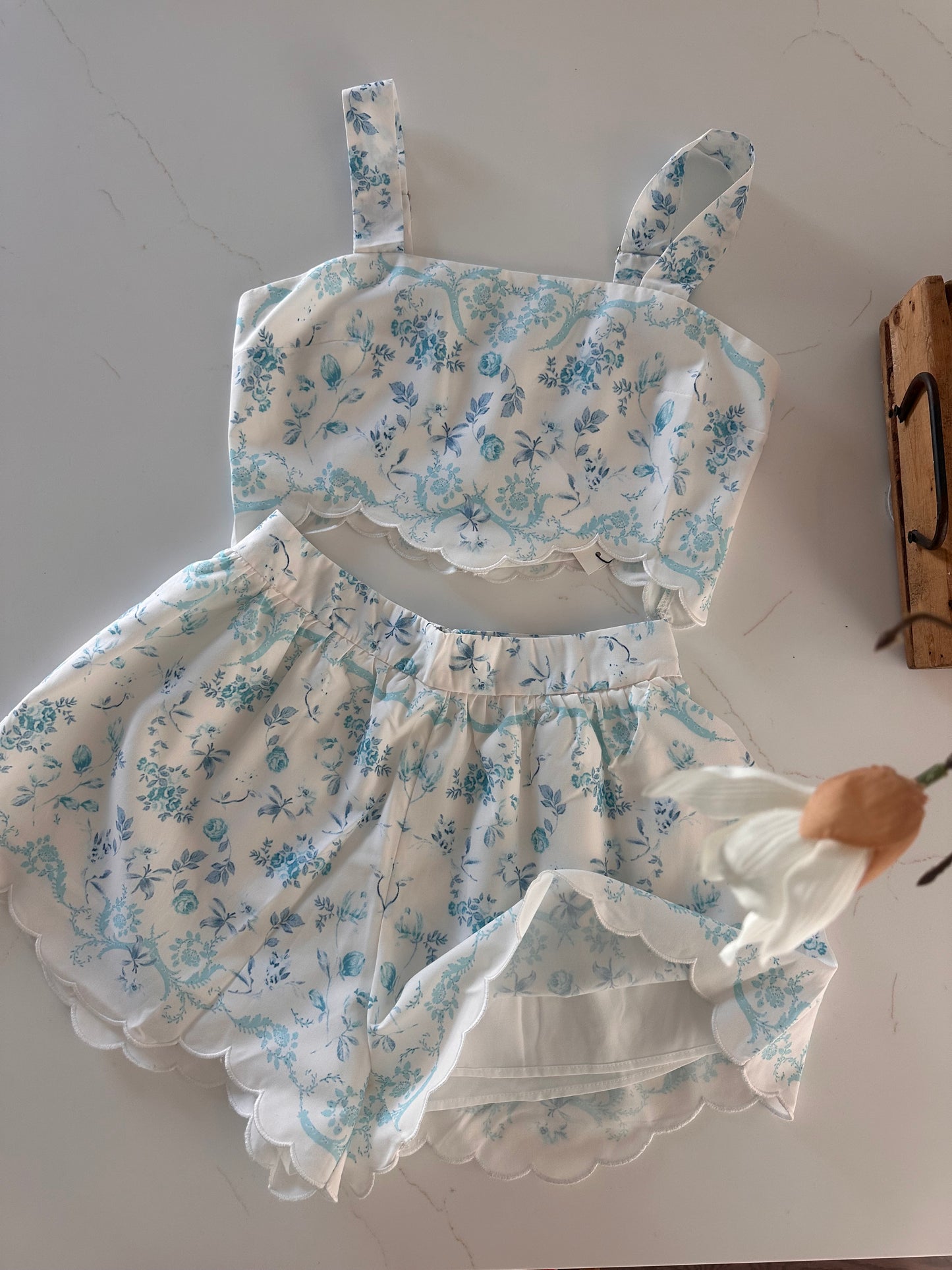 Two Piece Shorts Set