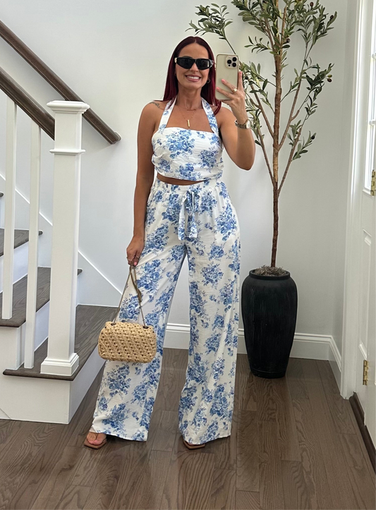 Floral Pant Set