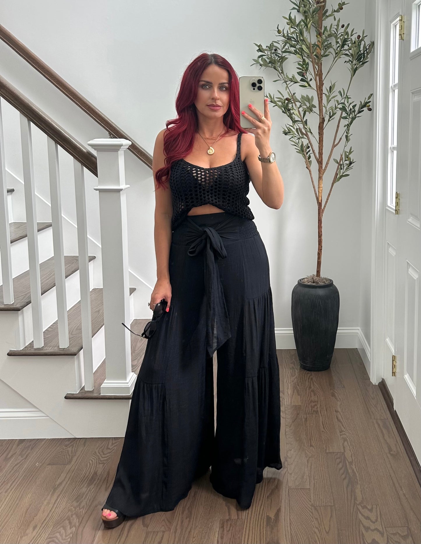 Palazzo Black Pants