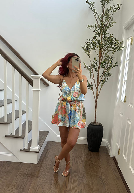 Multicolor Romper