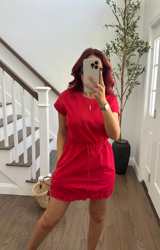 Red dress