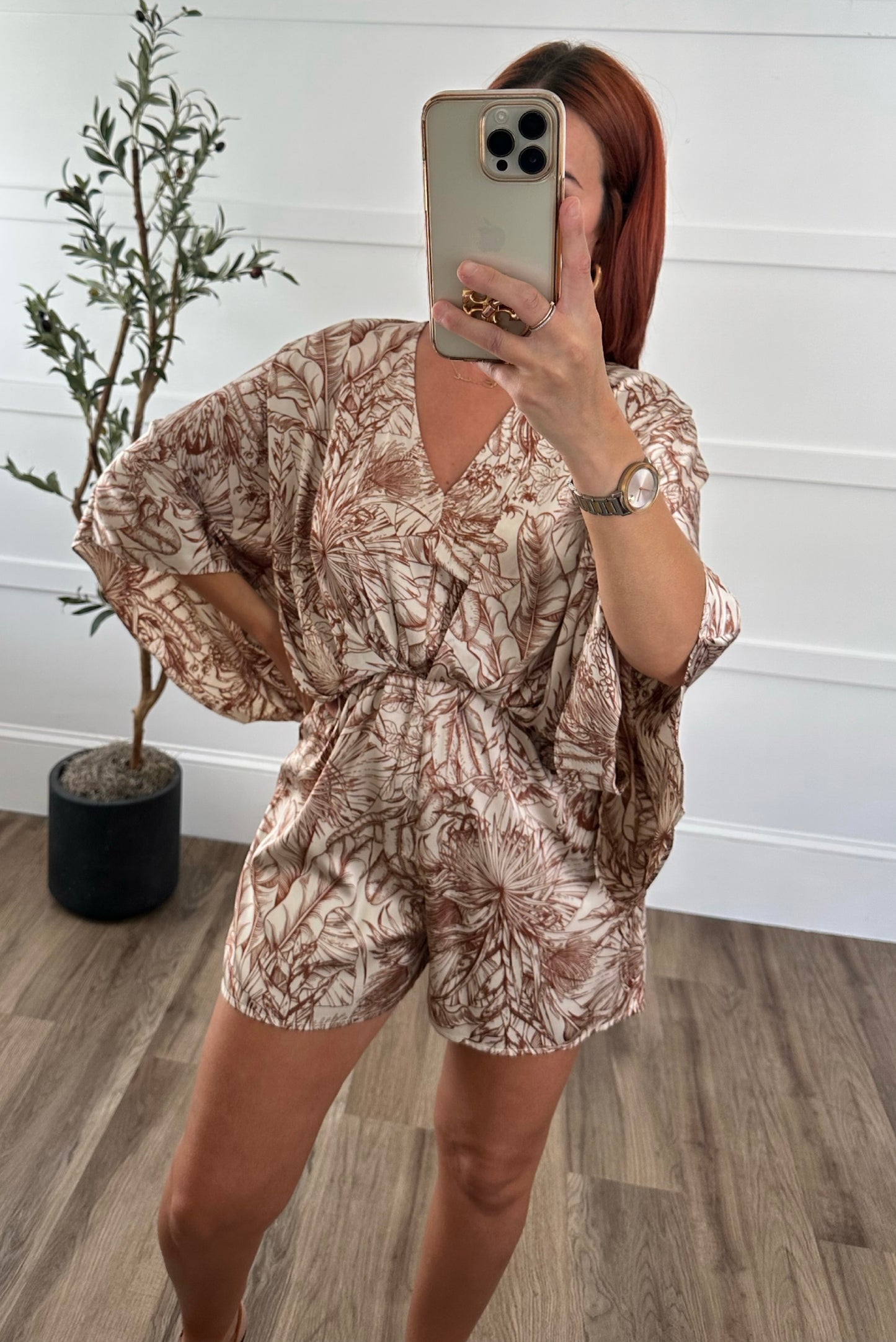 Talisha Satin Romper