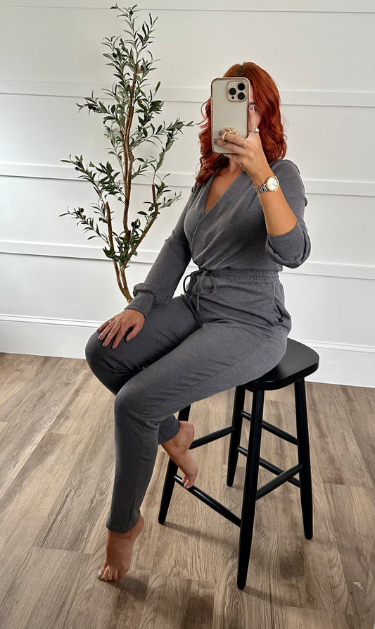 Marta Tie Waist Jumpsuit