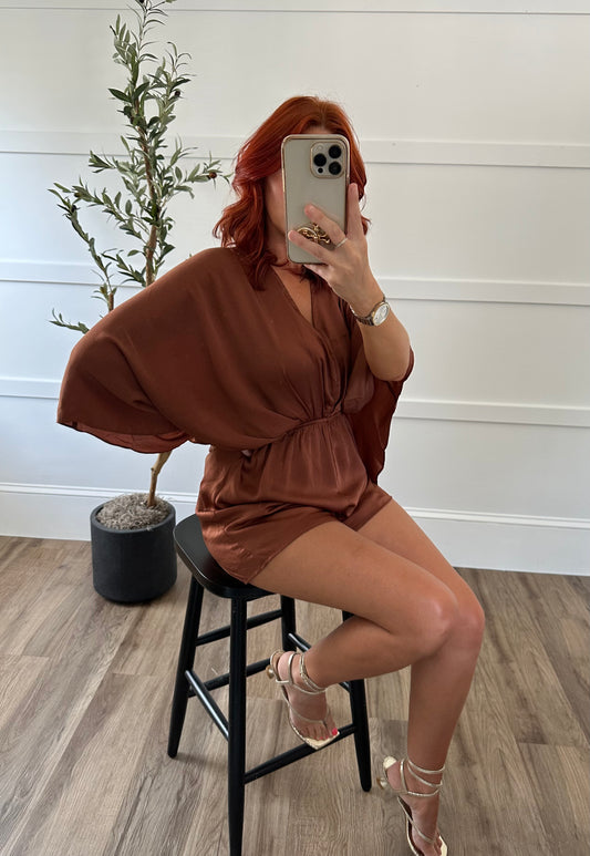 Erin Kimono Sleeve Romper