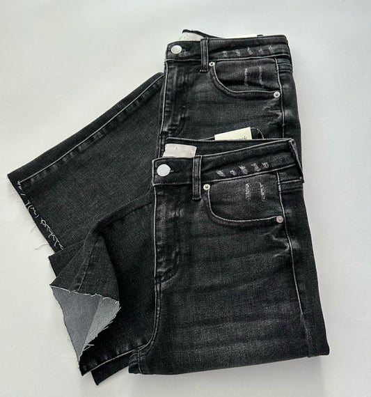 High Rise Ultra Stretch Straight Jeans